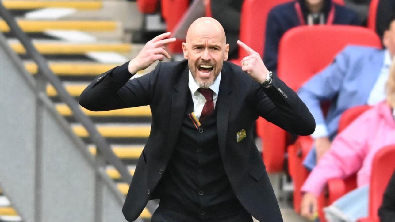 Erik Ten Hag jako trener Manchester United