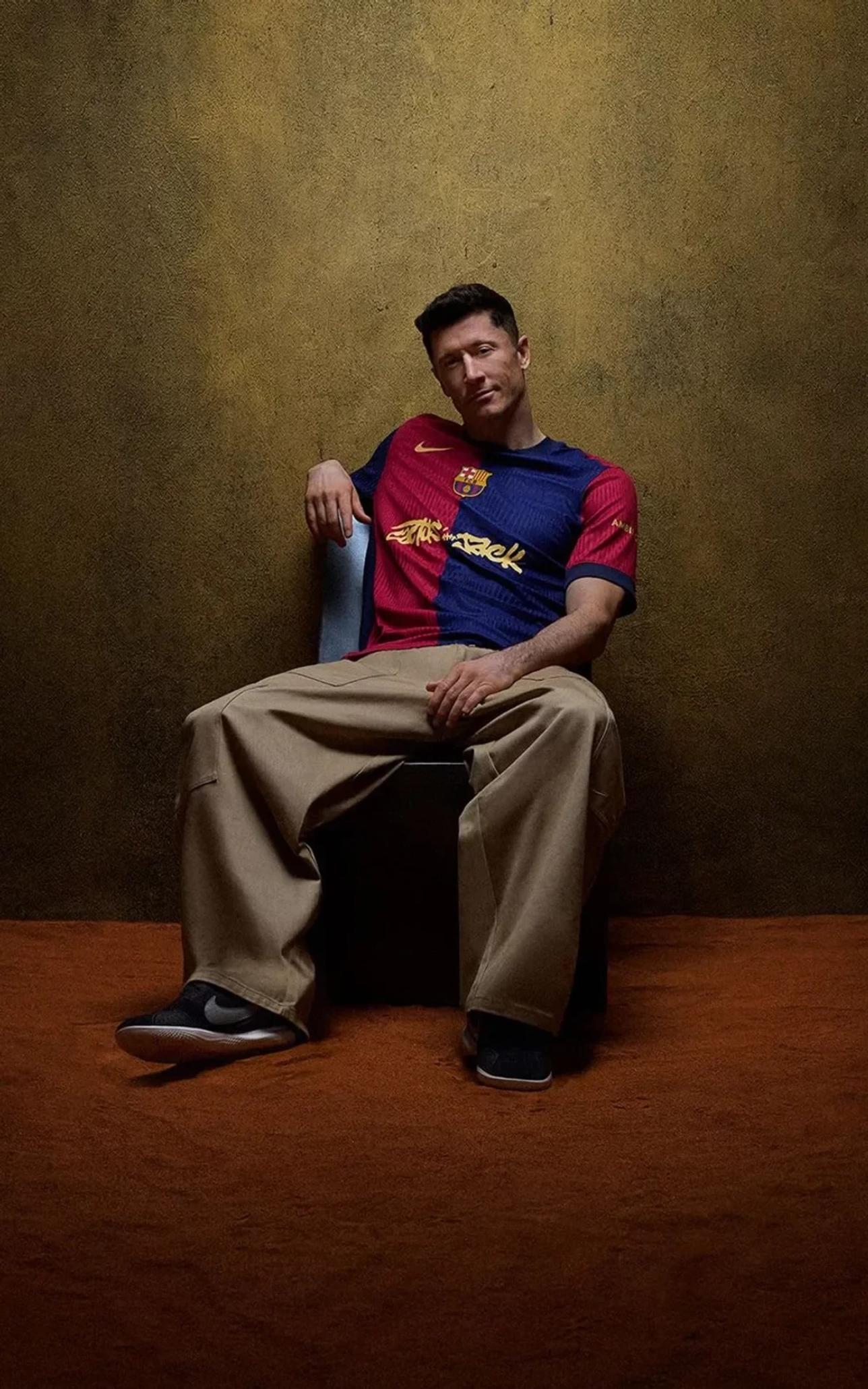 Robert Lewandowski Travis Scott